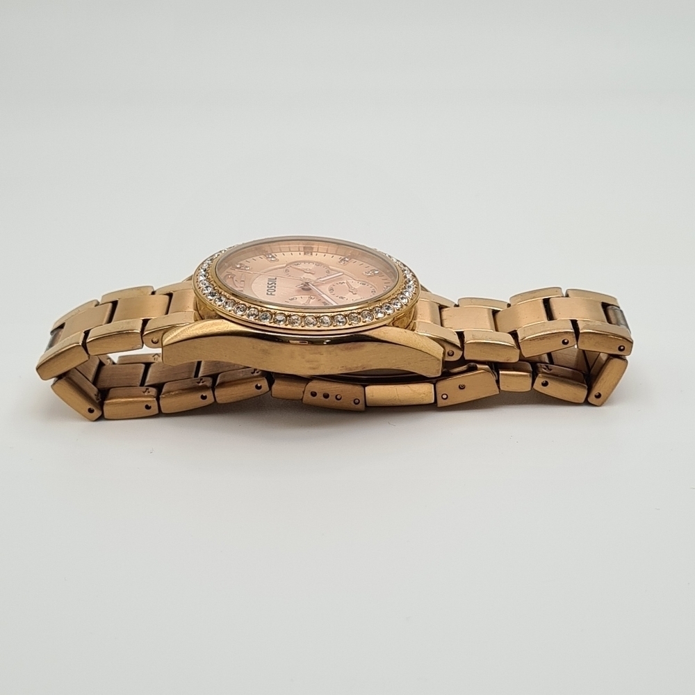 Fossil Riley Multi-Function Rose Gold Ladies Watch ES2811 - Picture 6 of 6